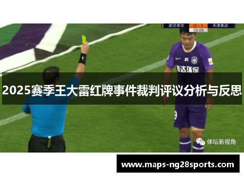 2025赛季王大雷红牌事件裁判评议分析与反思
